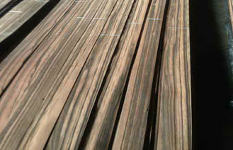 Chapa natural del corte del cuarto del ébano para los muebles y la madera contrachapada