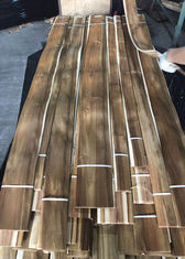 Los paneles de madera exóticos cortados de la chapa del corte, 0.5m m Burl Veneer Plywood Sheets