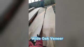 Chapa De Roble Blanco Americano Corte Corona