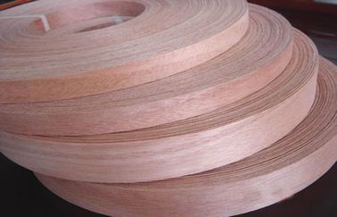 Chapa de madera cortada Rolls de Okoume de las bandas de borde de la madera contrachapada del corte natural