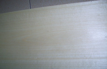 Decoración unilateral de pulido de la chapa de madera de abedul del alto grado con el corte rotatorio