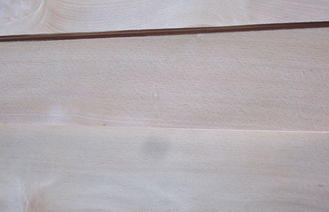 Grueso cortado haya amarilla clara de la chapa 0.45m m para la madera contrachapada