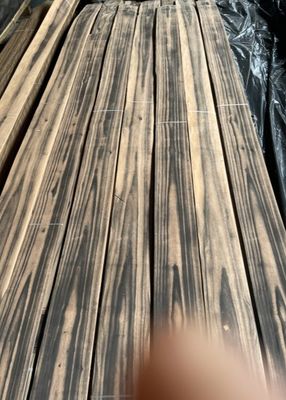 La mejor calidad natural cortado cortado de madera de ébano chapa de carilla para madera contrachapada