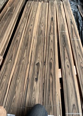 La mejor calidad natural cortado cortado de madera de ébano chapa de carilla para madera contrachapada