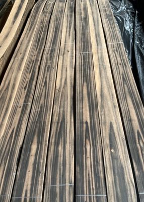 La mejor calidad natural cortado cortado de madera de ébano chapa de carilla para madera contrachapada