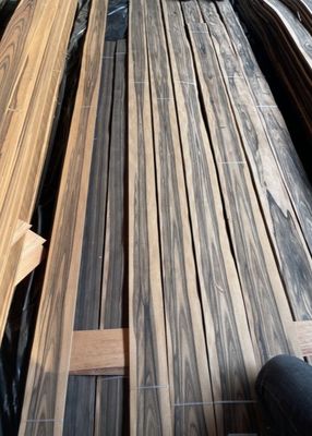 La mejor calidad natural cortado cortado de madera de ébano chapa de carilla para madera contrachapada
