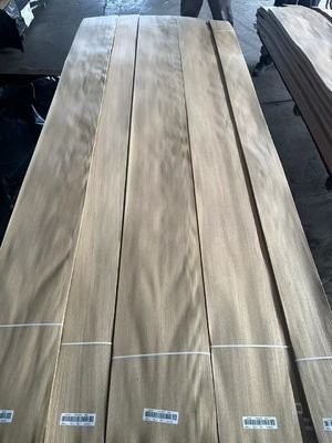 Hoja de veneer de corte de cuarto de olmo de alta calidad para muebles
