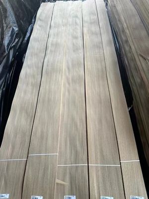 Hoja de veneer de corte de cuarto de olmo de alta calidad para muebles