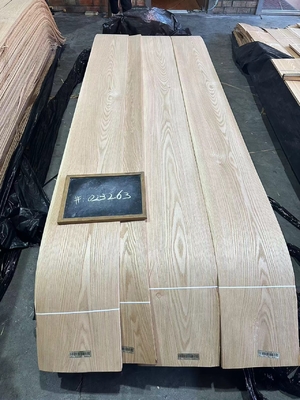 Lámina de carilla de roble de acabado natural Alta durabilidad No terminada y duradera