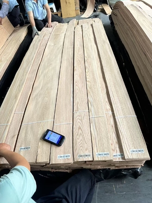 Customize Red Oak Crown Cut Veneer Custom-Made to Your Custom Project Specifications