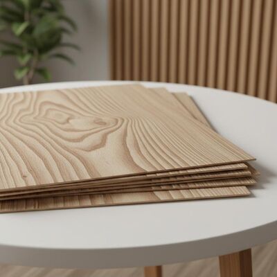 AAA Grade Ash Wood Veneer 2500 640 Mm Readily Natural Wood Veneer Sheets for Furniture Paneling and Interior Decoration