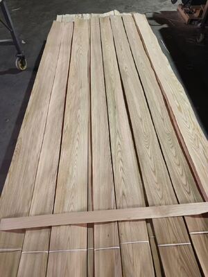 Brown Elm Crown Cut Veneer with 0.5mm Thickness for Hotel Decoration and Furniture