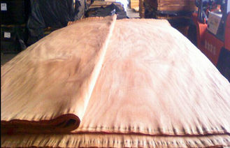 Hoja de chapa rotatoria natural de Okoume del corte/chapa de madera del grano con el grado del Ab