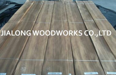 Hojas cuartas cortadas naturales de la madera contrachapada de la chapa de BurmaTeak con 0.25m m