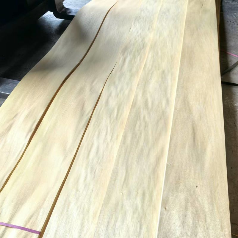 La mejor calidad natural cortado en rodajas de goma de madera de chapa de chapa para la decoración