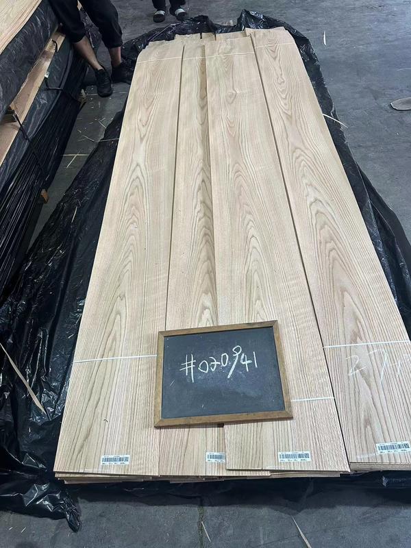 Hojas de carilla de roble sin terminar Texturas lisas para proyectos de muebles de roble personalizados